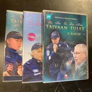 Taivaan tulet - Kaudet 1-3 5DVD (VG-VG+/M-) -tv-sarja-